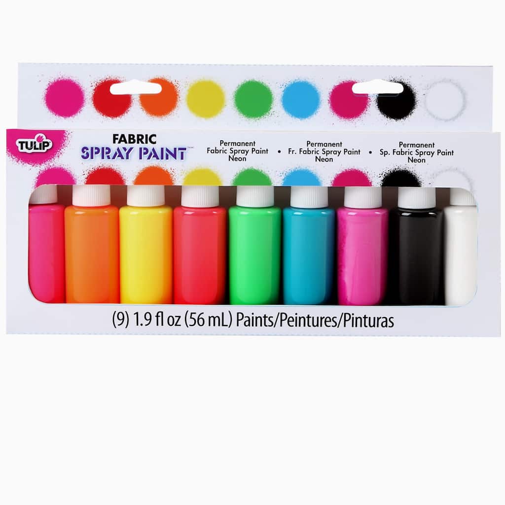 Tulip Fabric Spray Paint Set Neon Tulip Fabric Spray Paint Set Neon